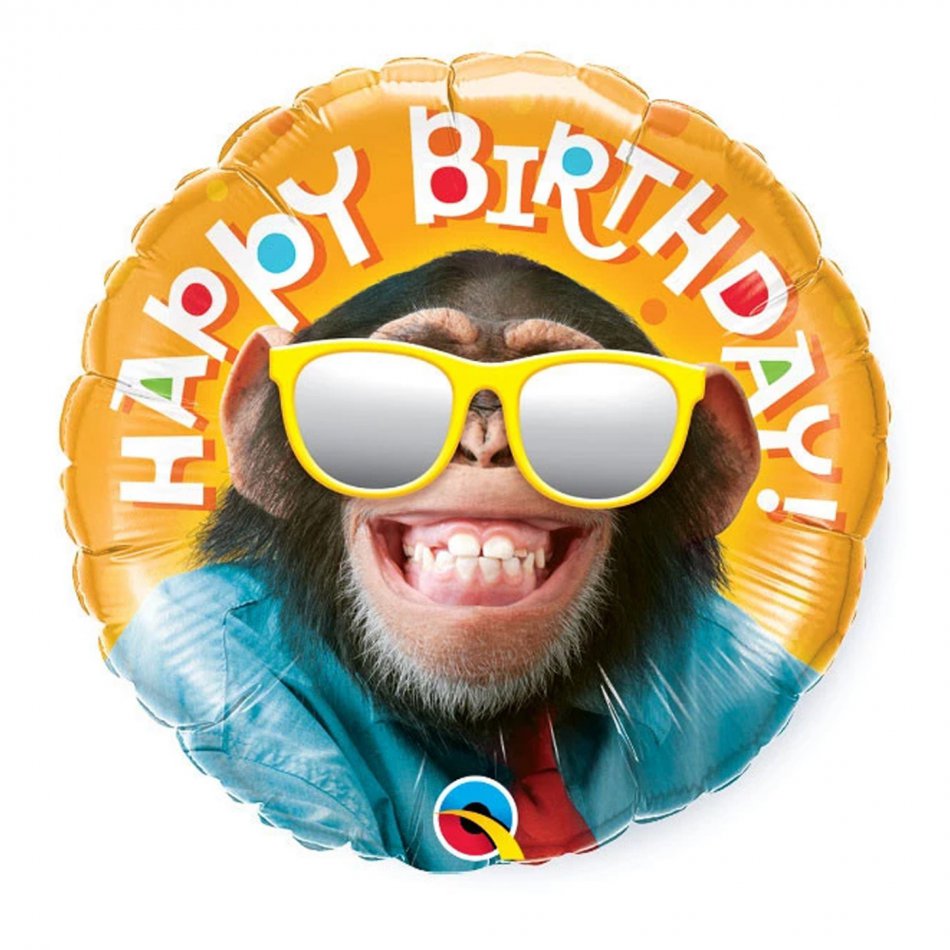 Birthday Smilin' Chimp