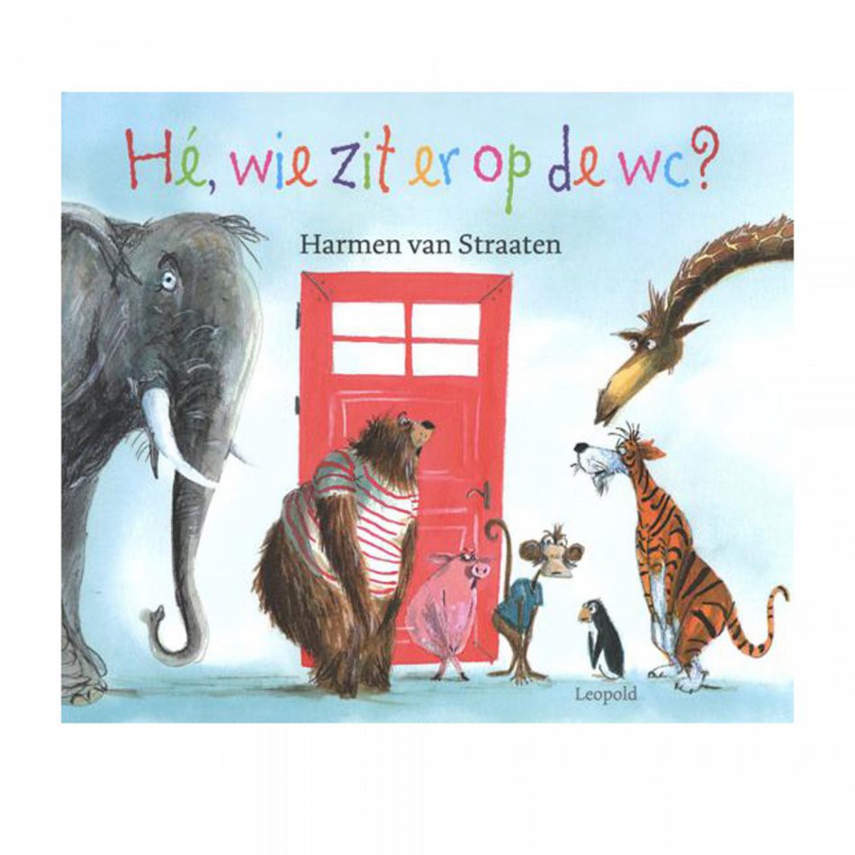 Hé, wie zit er op de wc?