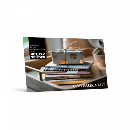 Return 2 Sender Giftcard 50 euro