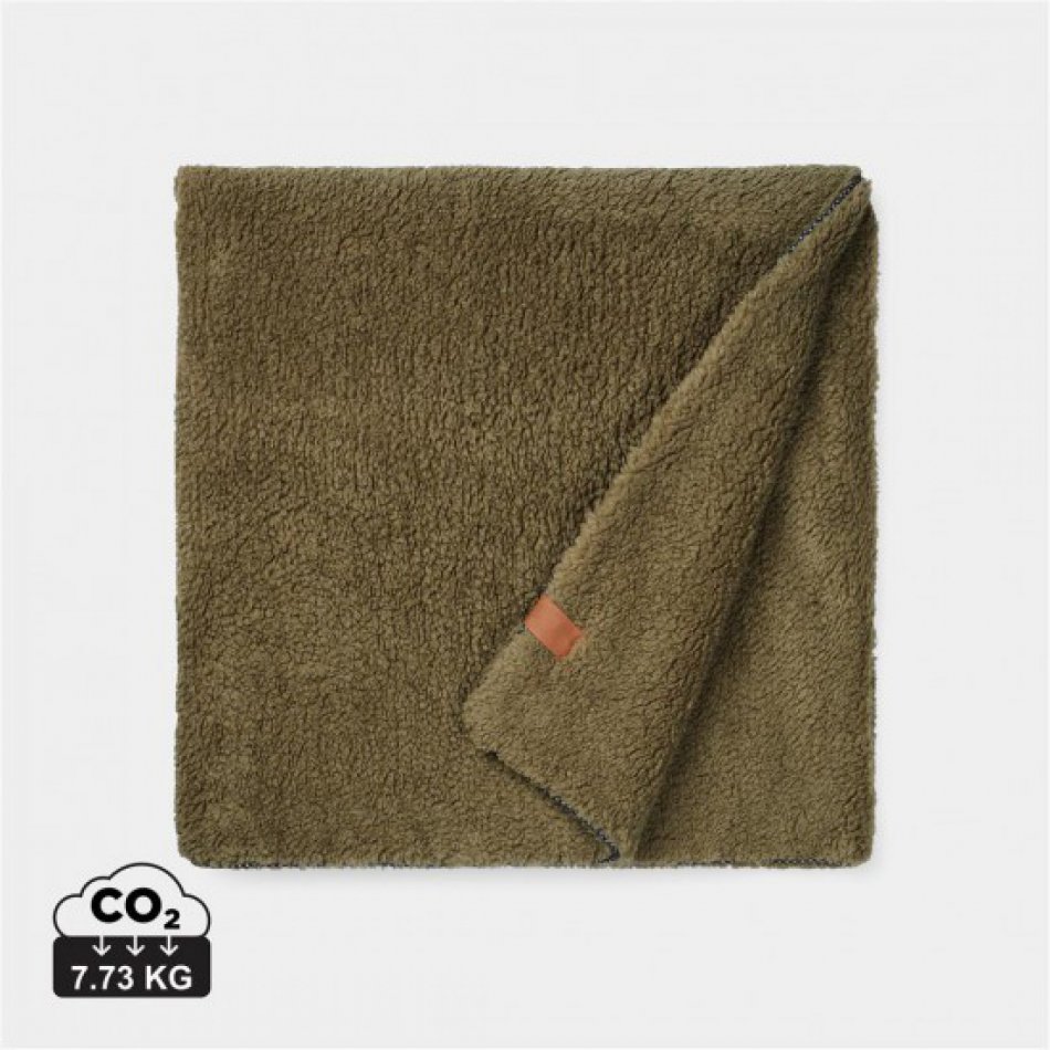 Maine GRS recycled polyester dubbellaags deken