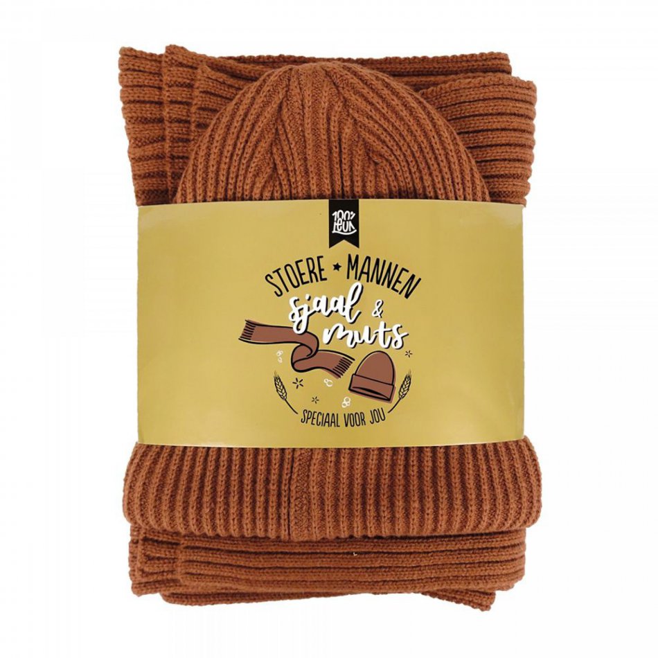 Stoere mannen - Sjaal & Muts