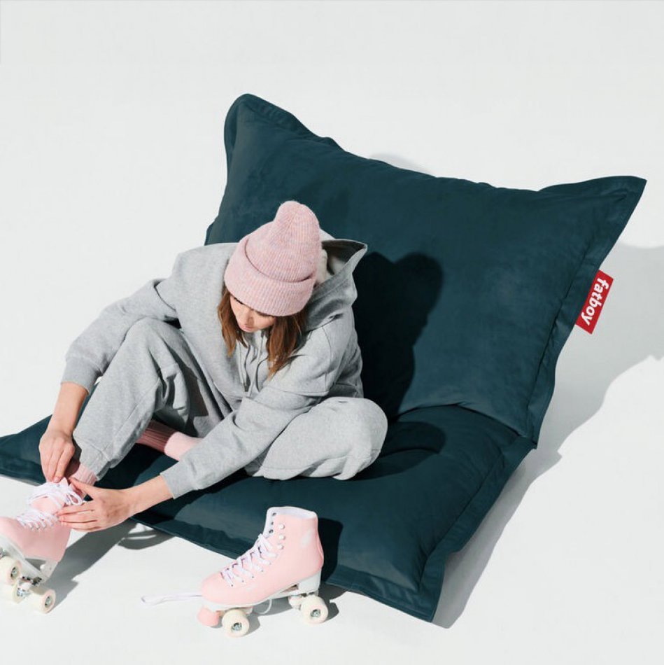 Original Slim Velvet Recycled Petrol