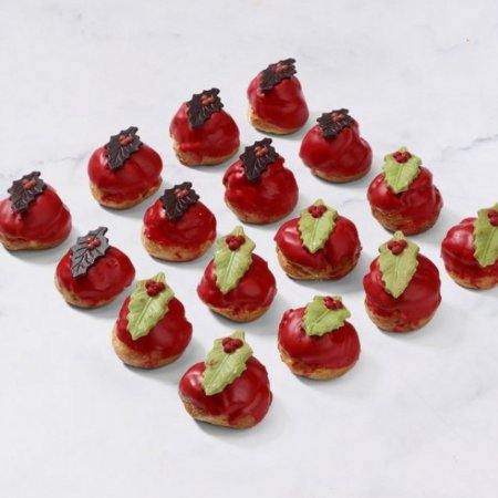 Mini Kerst Soesjes 16 stuks