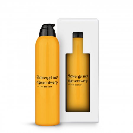 Showergel met eigen ontwerp