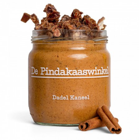 Pindakaas 420ml Dadel Kaneel