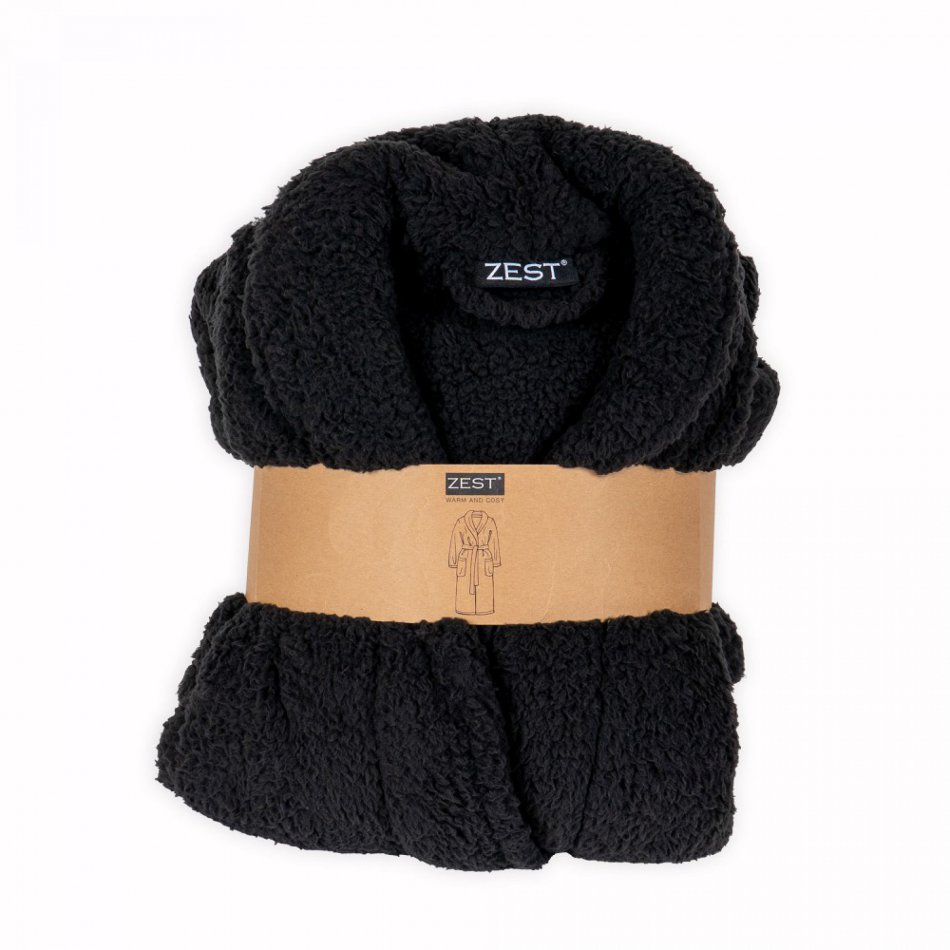 Bdjas Sherpa Recycled Zwart