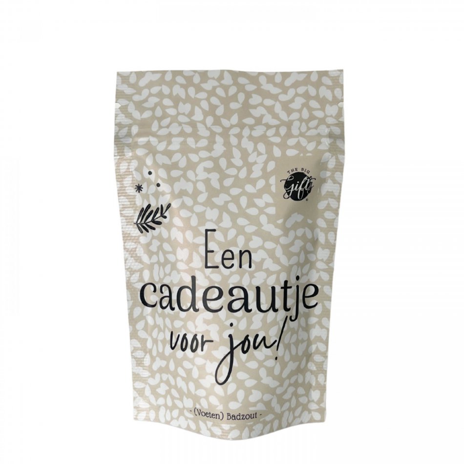 Badzout cadeautje voor jou