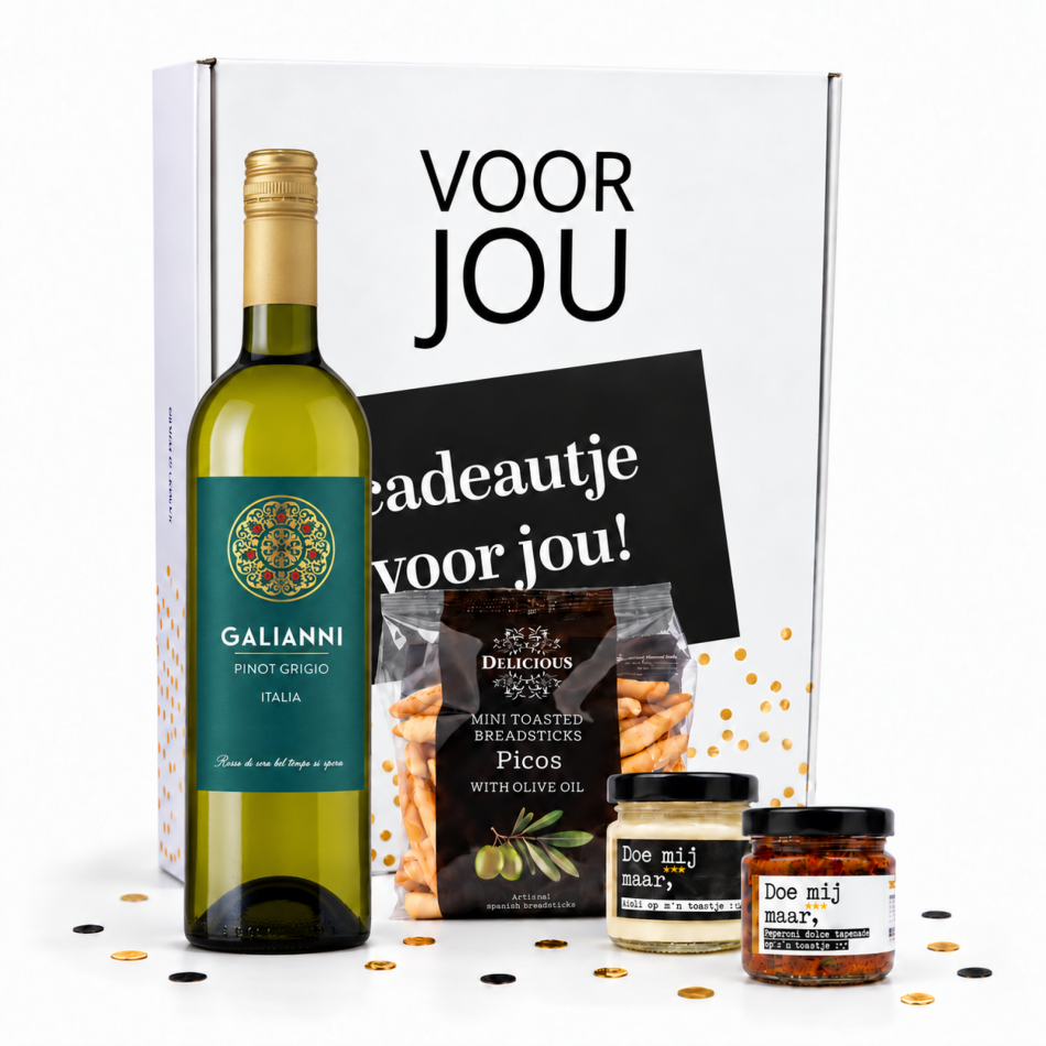 Borrelbox Pinot Grigio - NIEUW